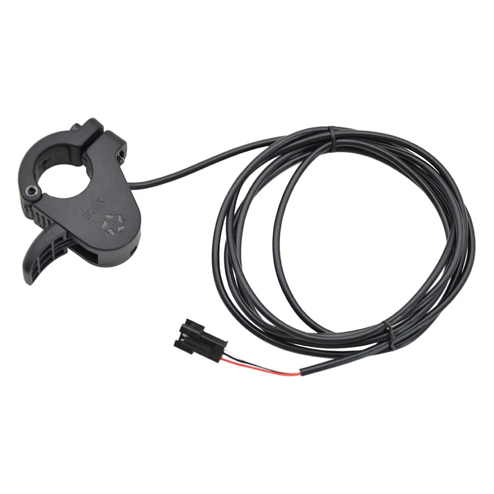 Accelerator Thumb Throttle Black E-bike Part Electric Bicycle Finger Throttle Booster For 22 Mm Handlebar Left /right PC+ABS