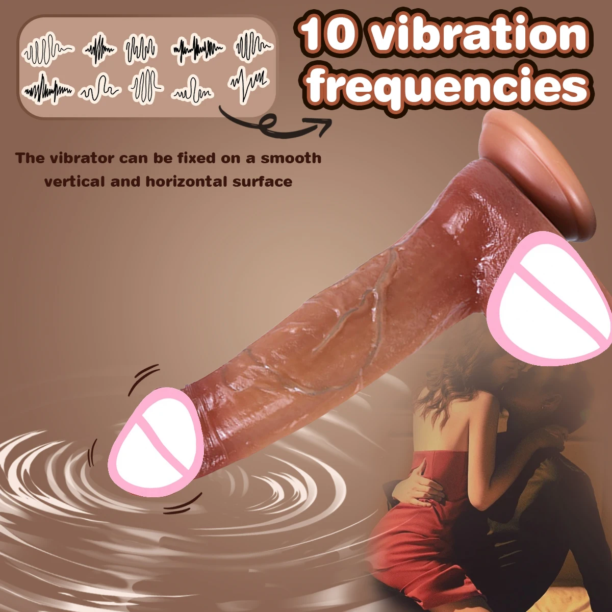 التحكم اللاسلكي هزاز تلسكوبي سوينغ دسار اللاسلكية عن بعد التدفئة القضيب لعبة الجنس للمرأة شفط كأس واقعية دسار 18 + #5