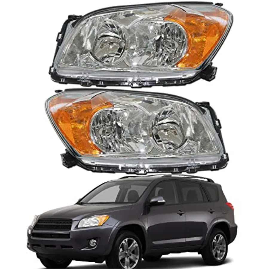 

Замена галогенных фар в сборе для RAV 4 2009 2010 2011 2012, высокая яркость освещения со стороны водителя и пассажира Soluti