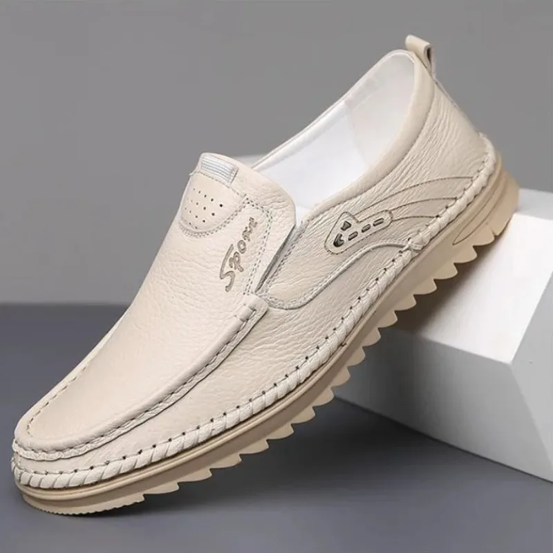 

Size 48 Shoes for Men Handmade Leather Business Casual Men's Shoes Driving Cozy Loafers Fad Designer Shoes Men Zapatillas Hombre