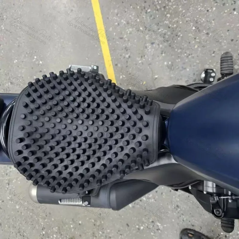 For Motorcycle Summer  Cushion 3D Breathable Shock Absorb Heat Insulation Waist Support Cooling Seat Pad