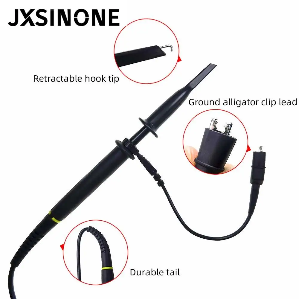 JXSINONE P4100 100MHz High Voltage Oscilloscope Probe 2KV with Accessory Kit 2000V 100:1 100X