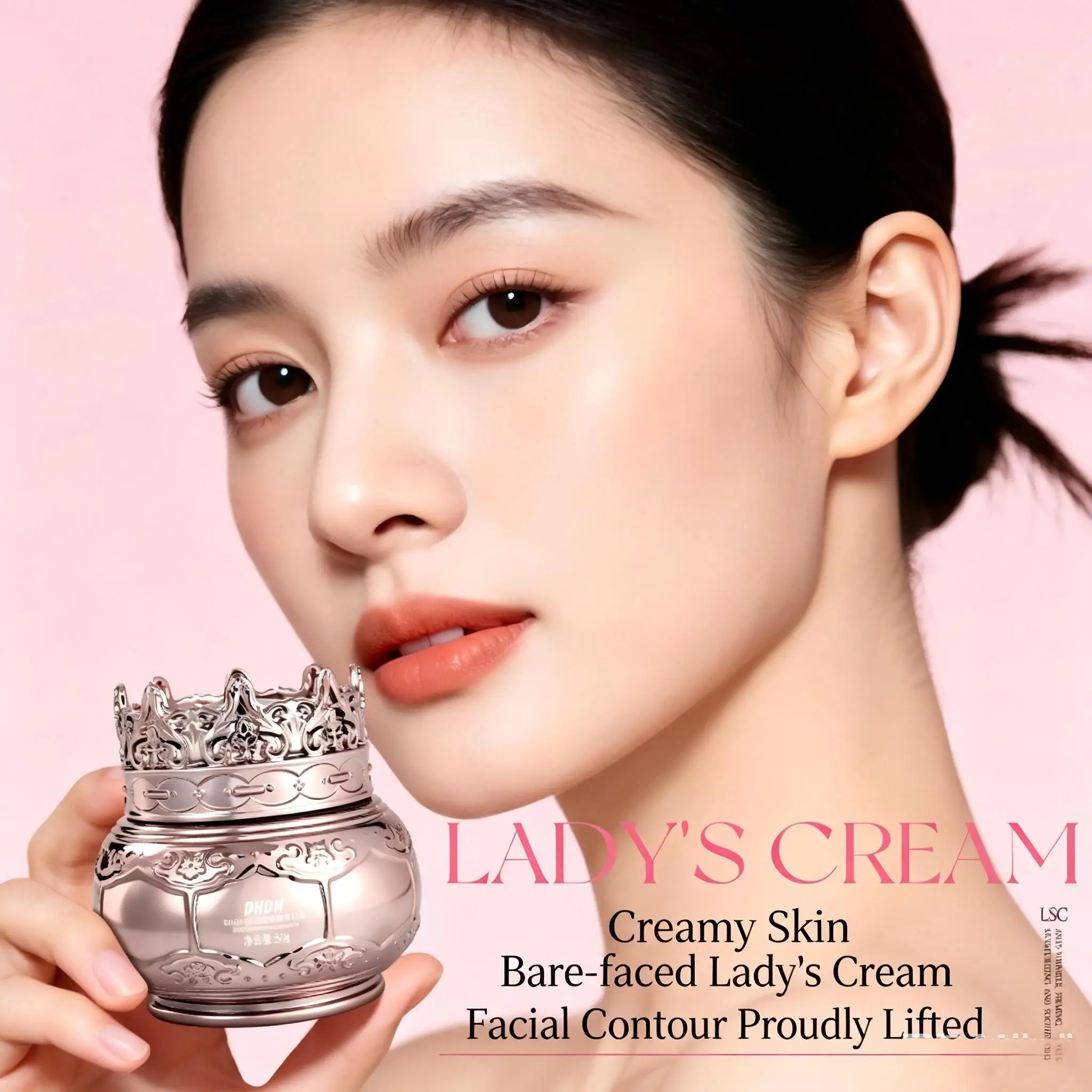 DHDH Noble Lady Cream Moisturizing Face Primer Hydrating Tone Up Cream Creamy Skin Flawless Base Long Lasting Makeup for Women