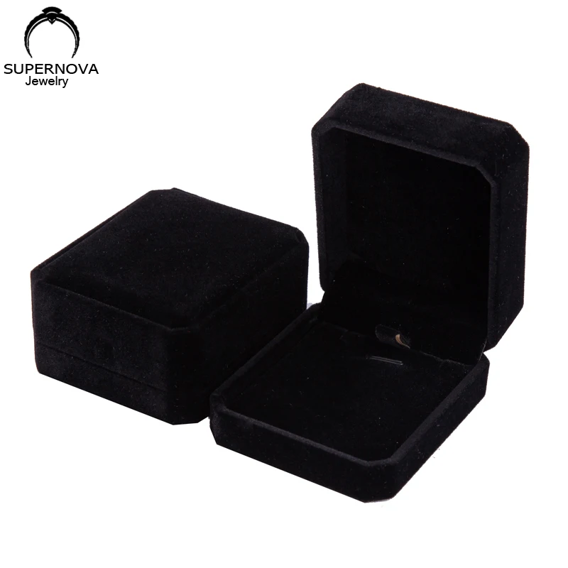 1 PC High-quality Jewelry Storage Box Display Necklace Pendant Jewelry Box Velvet Sleeve Earrings Display Box