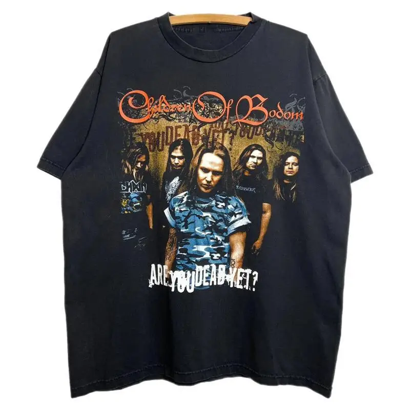VTG Children of Bodom Band Are You Dead Yet Cotton Black S 5XL T Shirt IN068