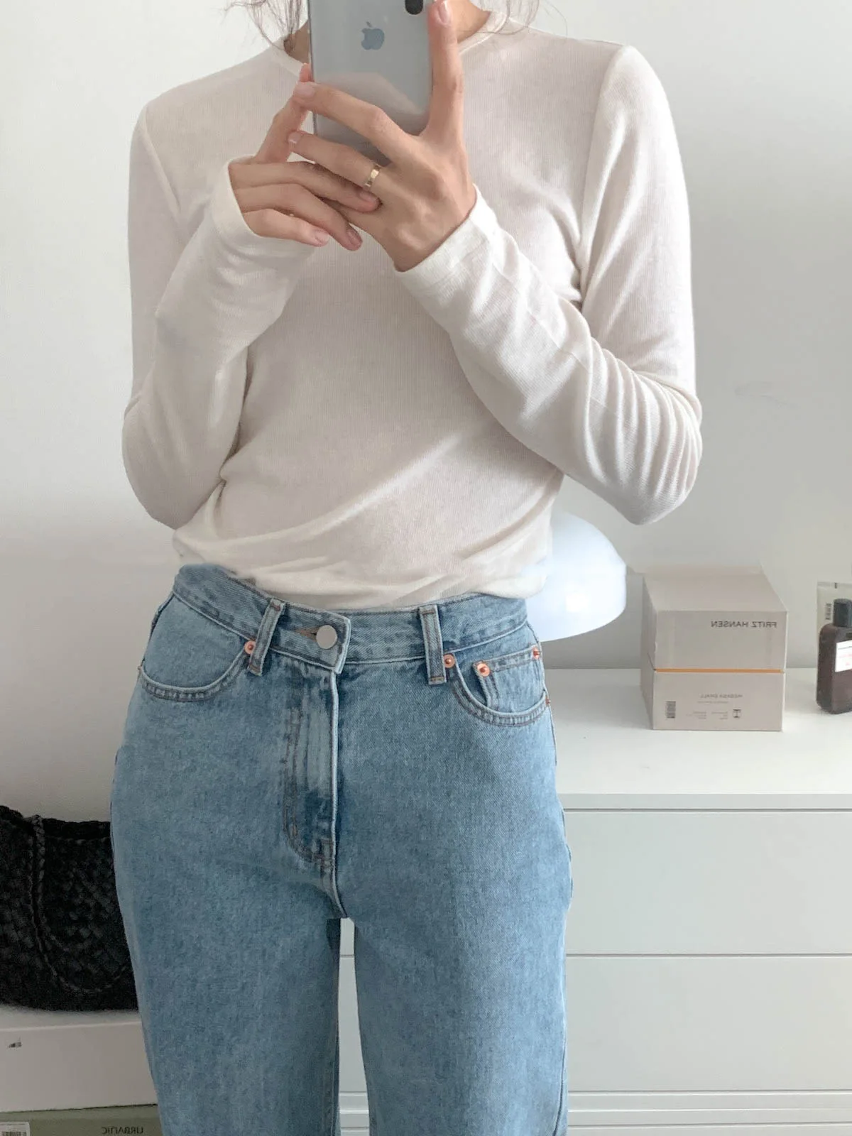 

Basic Long Sve round Ne Tee irt Versatile Boting irt for Women Casual Sle All Cotton Autumn Wear Regular Fit