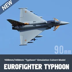 Freewing Eurofighter Typhoon Rc Airplane 1/11 Scale 90mm EDF JET Electric Culvert Simulation Model Aircraft Toys Adult Boys Gift