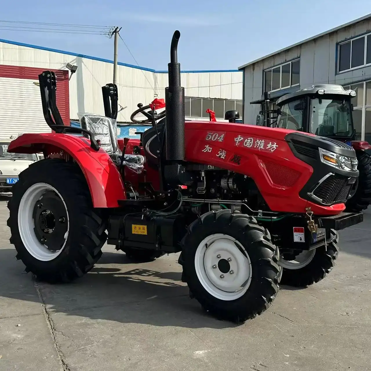 Factory  4Wd 4x4 50hp Farming Tractor Agriculture 4stroke Lawn Mower Tractor for Sale