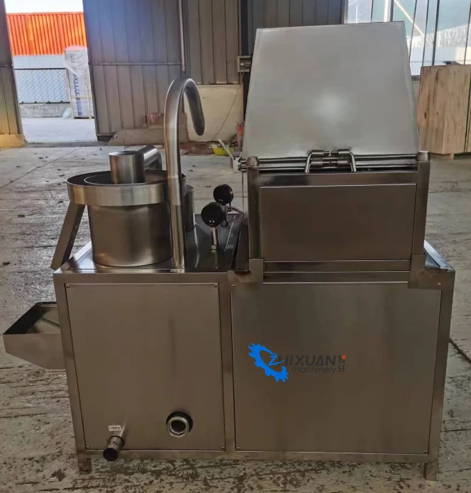 grain processing machinery automatic rice green bean washing cleaning machine