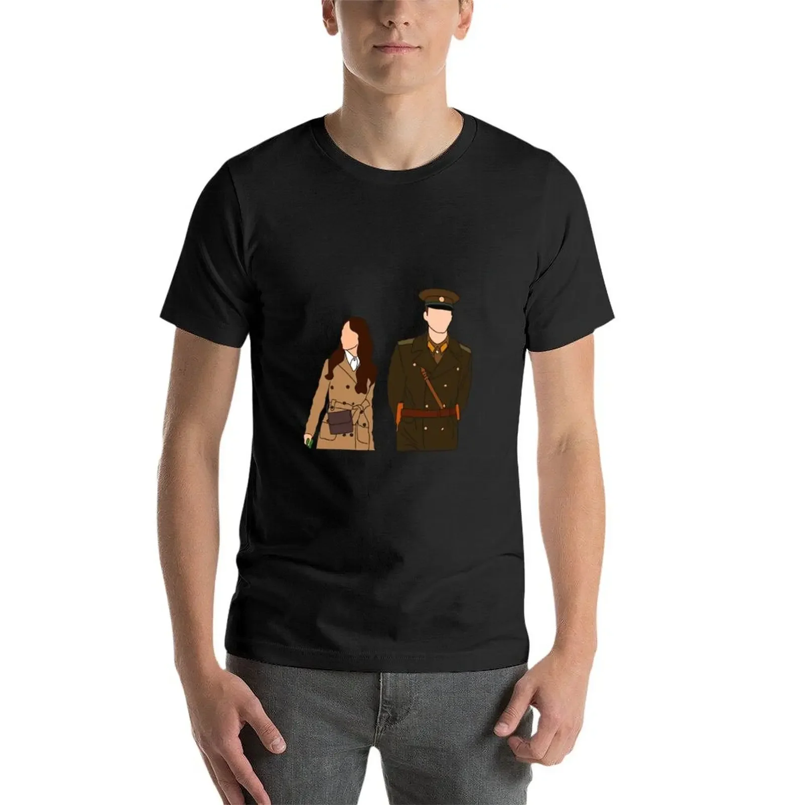 CRASH LANDING ON YOU T-Shirt anime figures heavyweights blacks mens fashion image 4
