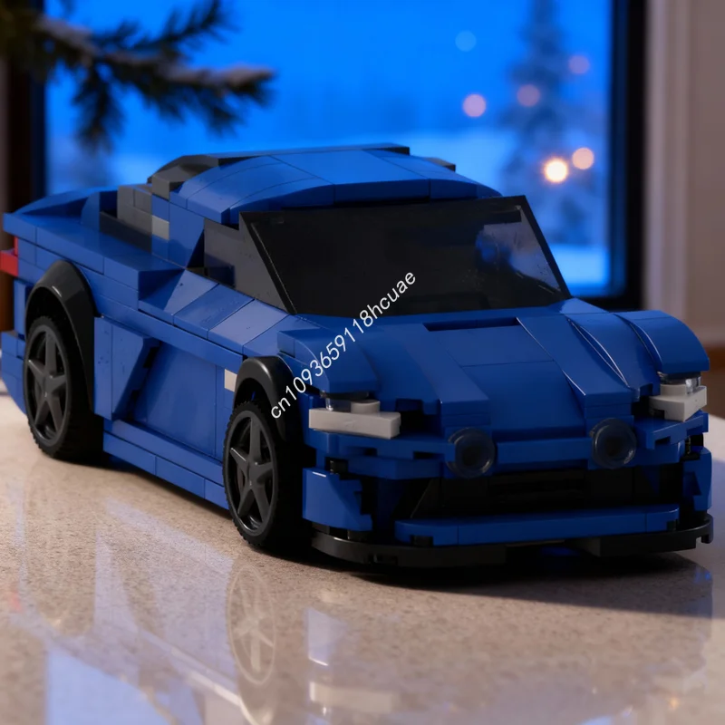 

380pcs MOC City Champions Alpine Model Building Blocks Architecture Assemble DIY Christmas Gift Toy Creative Idea Education