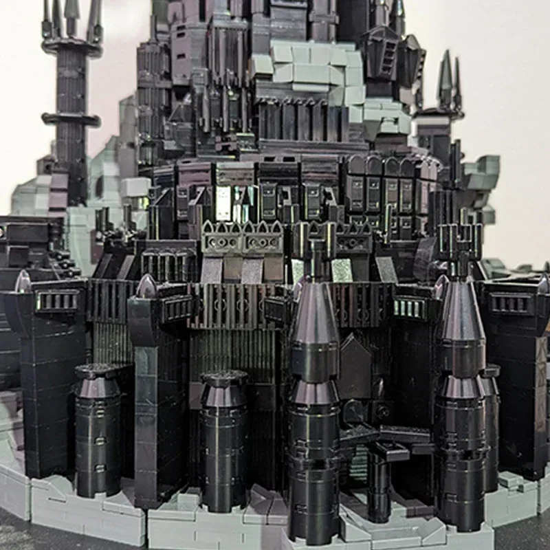 Moc tijolos de construção famoso filme modelo preto imperador torre tecnologia blocos modulares presentes brinquedos natal diy conjuntos montagem