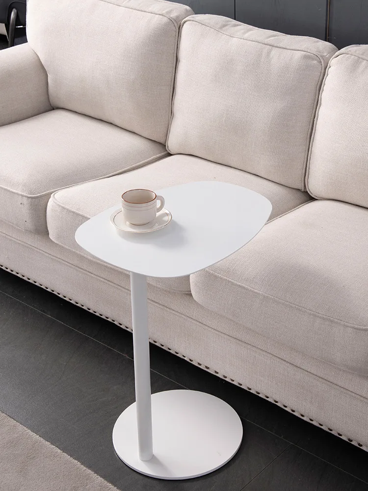 Italian Minimalist Sofa Post-Modern Ins Style, C-Shaped Edge , Brushed Yellow Antique Copper Designer, Light Luxury Corner