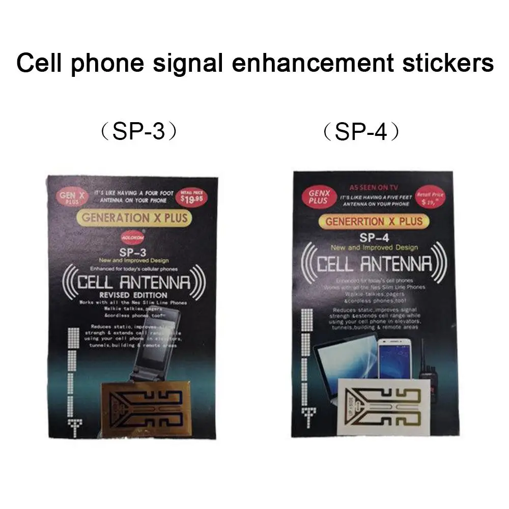 5/3/1PCS Universal Cellphone Phone Signal Booster Sticker Antenna Enhancement Stickers For 4G Mobile Phone Signal Amplifier