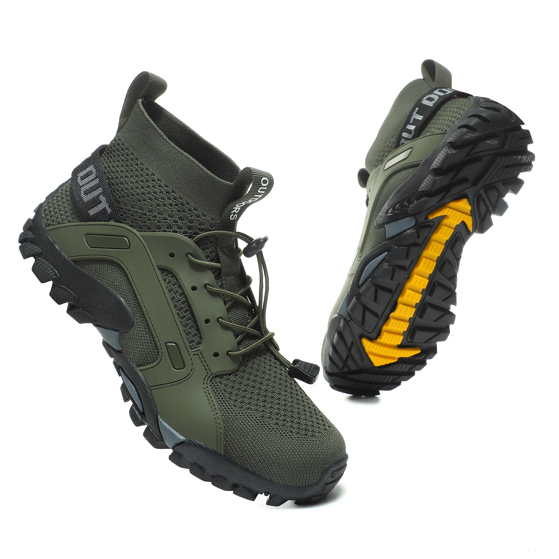 

High-Top Barefoot Upstream Water Shoes Trekking Mountain Boots Anti-Skid Hiking Sneakers Outdoor Wear-Resistant Water Shoe