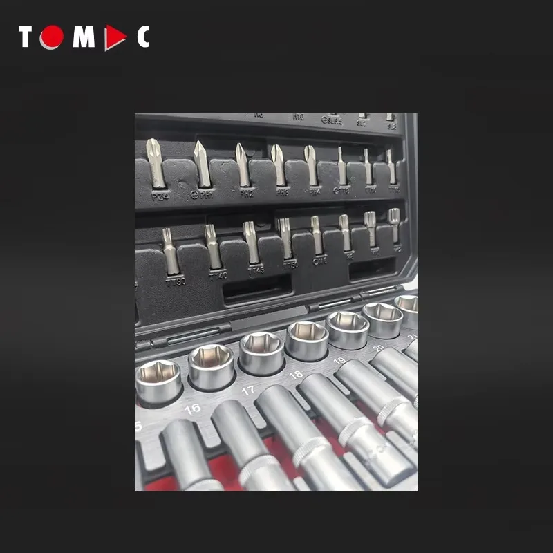 69 Pcs. 3/8" Dr. Socket Wrench Tool Sets Professional Customized Box
