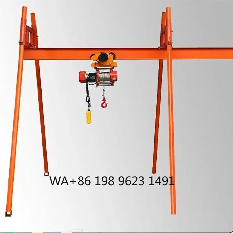 

1.2T 220V Building Material Lifting Hoist 30m Lift Height Window Glass Crane Confined Space Industrial Lifting Equipment