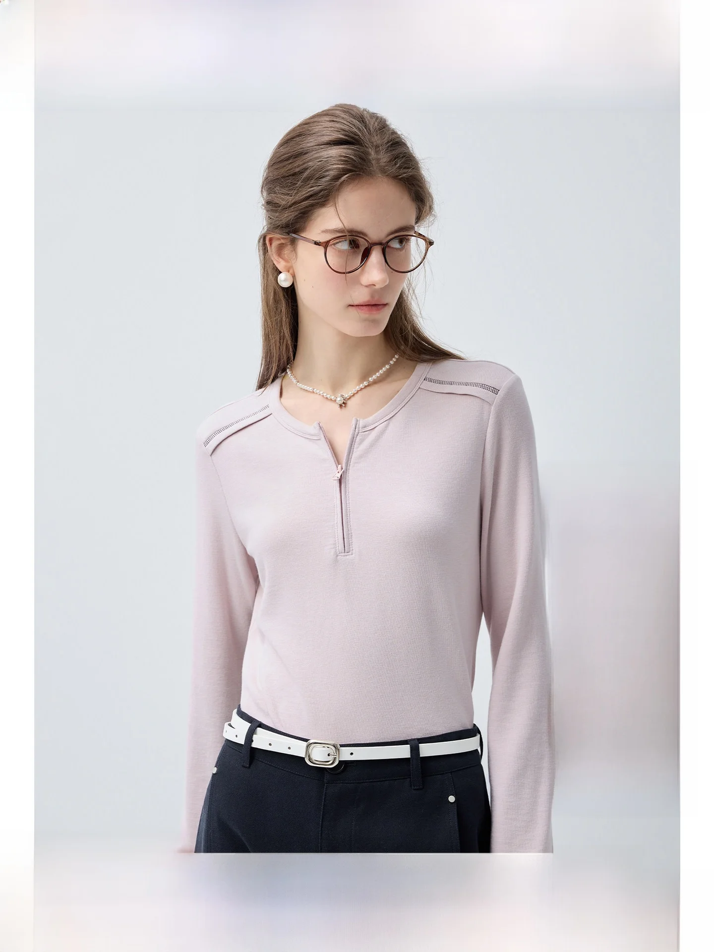 

Женский удлиненный топ большого размера, повседневный, универсальный, базовый слой, весенний, новый, микрооблегающий, для полных женщин