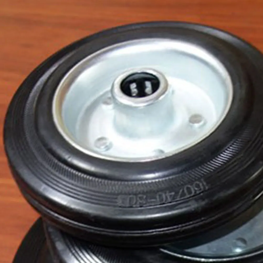 

Rubber Single Wheel Caster Industrial Wheels for Cart Heavy Duty Spinner Office