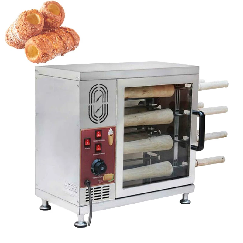 Electric Chimney Cake Machine Equipment Ice Cream Hungary Roller Maker Chimney Cake Oven