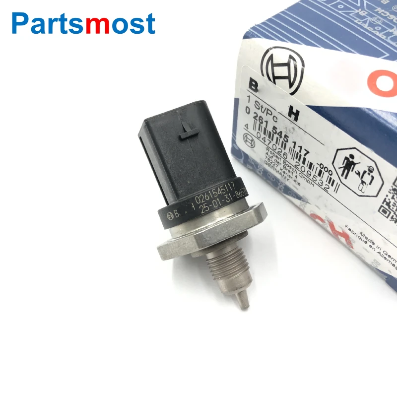 

FUEL INJECTOR PRESSURE AND TEMPERATURE SENSOR FOR MERCEDES-BENZ M176 DE 40 LA M256 M260 M264 OEM BOSCH 0261545117 A2569050200