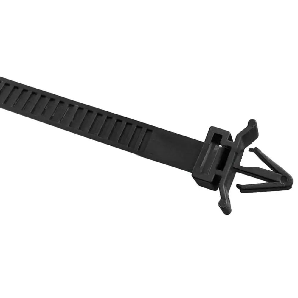 Multipurpose Cable Tie Buckle Nylon Buckle Universal Self-Locking Heavy Duty Zip Ties Cable Tie Retainer Plastic Cable Ties Tool