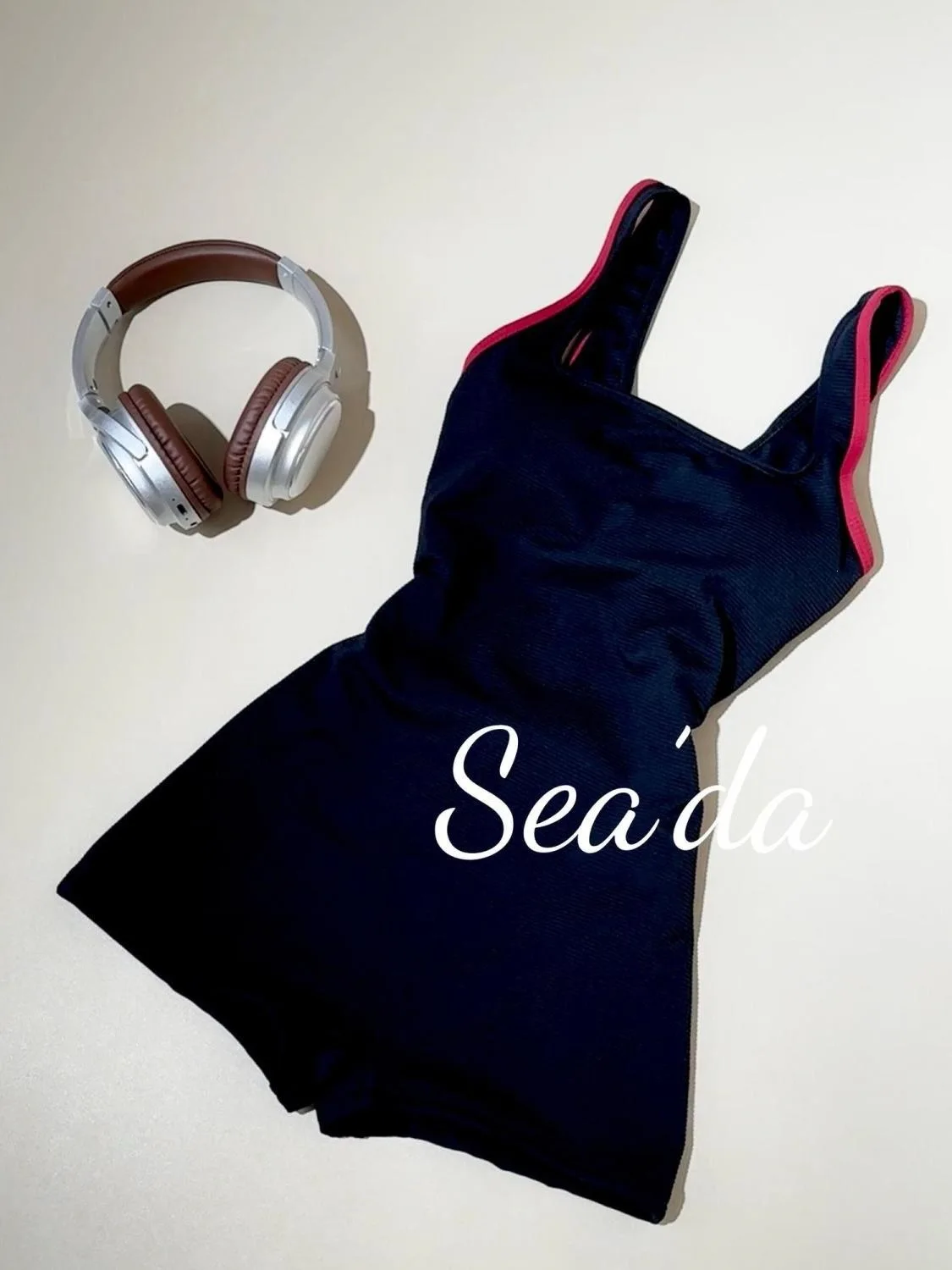 

Black Slimming Brief Swimming Suit Large Size Competitive Training Sportswear Polyester Fabric Backless Removable Pad Casual ...