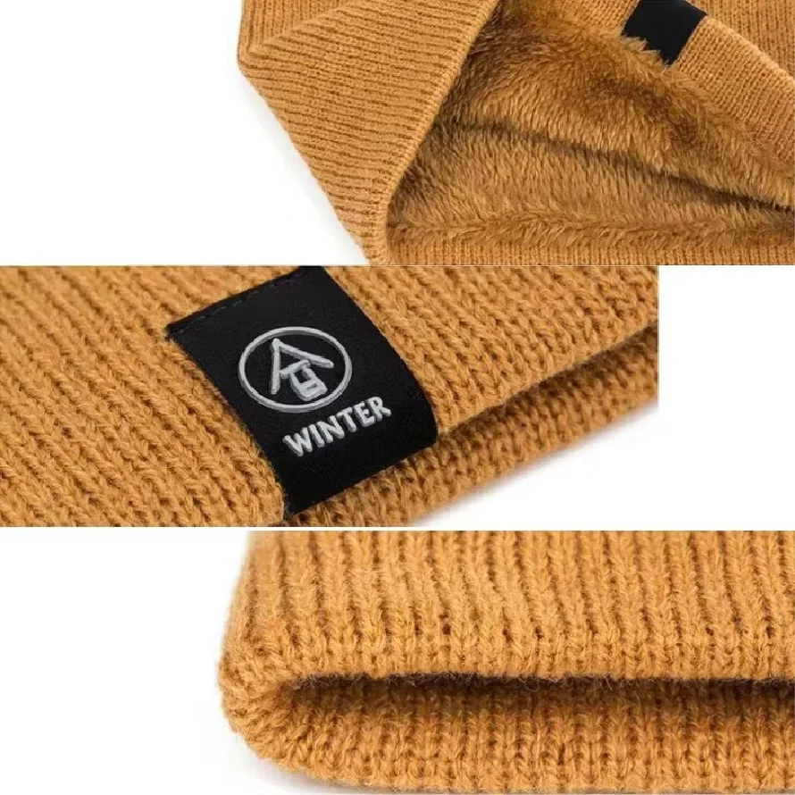 Soft Thickened Plush Warm Scarf - Winter Windproof Neck Gaiter, Cold-Proof Tube Scarf for Outdoor Sports (Skiing, Running)