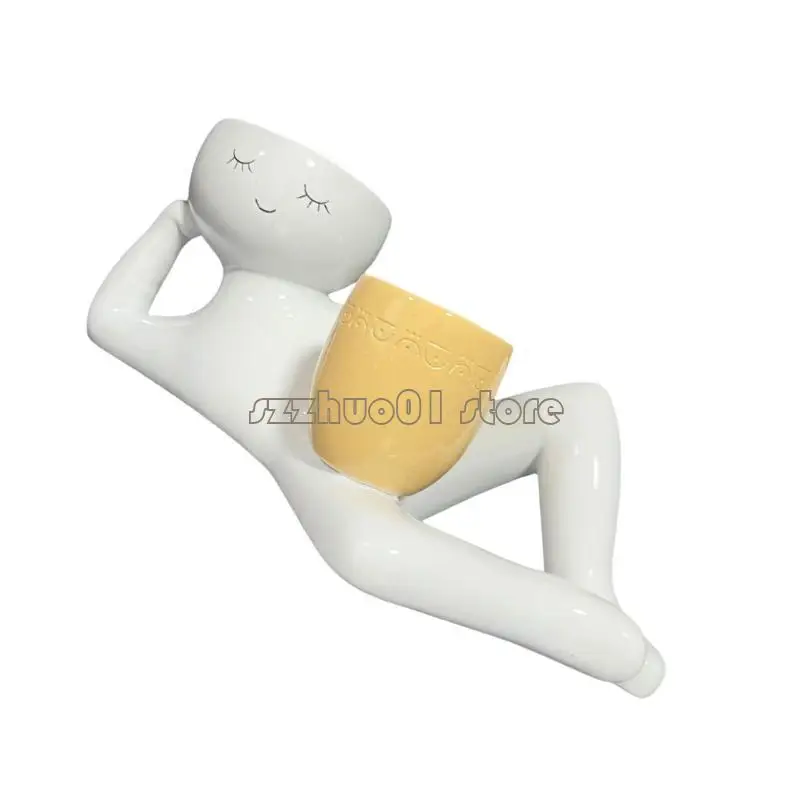

M3GA Artificial Potted Plant Fake Plant Decors for Room Bedroom Accessories