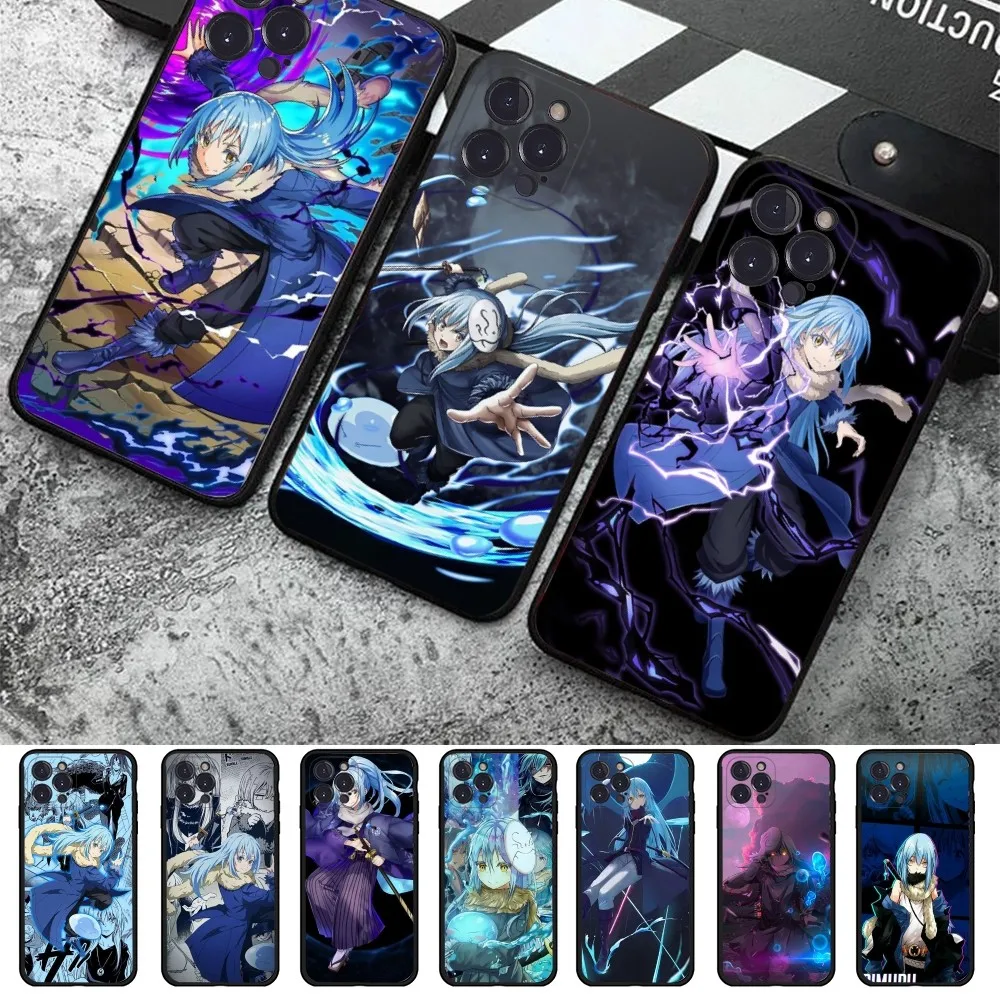 Tensei Shitara Slime Datta Ken Phone Case For iPhone 15 14 11 12 13 Mini Pro XS Max Cover 6 7 8 Plus X XR SE 2020 Funda Shell