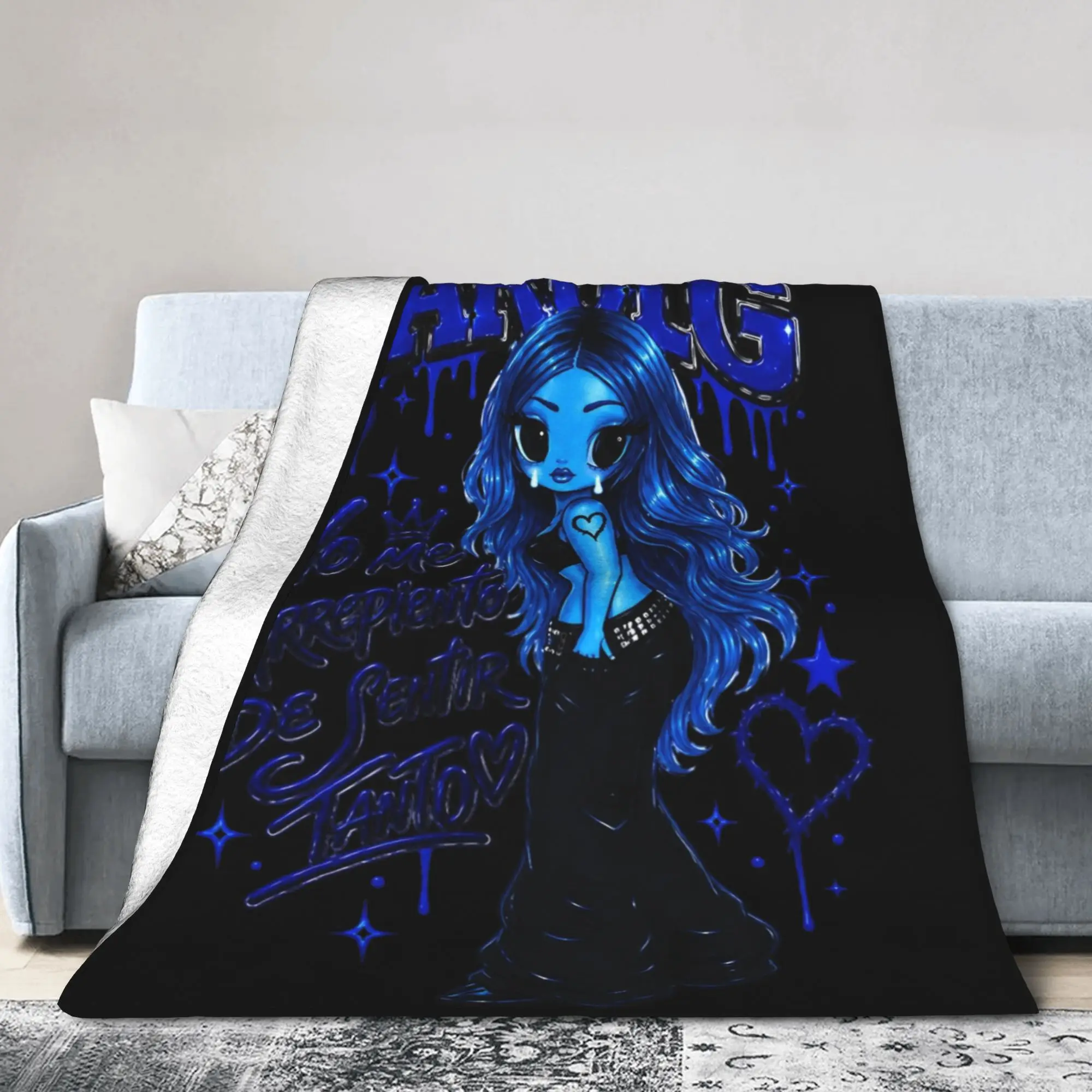 K-Karoled G NMADST New Album Blanket Flannel  Comfortable Super Soft Throw Blanket for Home Rug Piece