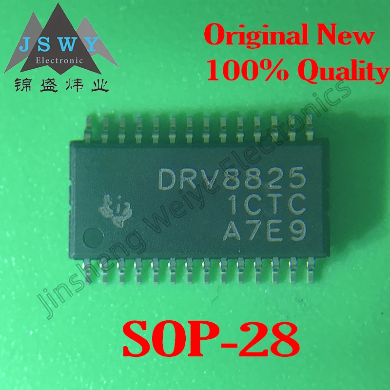 

(5/20pcs) DRV8825PWP HTSSOP-28 DRV8825/2.5A 45V Motor Driver Chip/New Original Stock Electronics