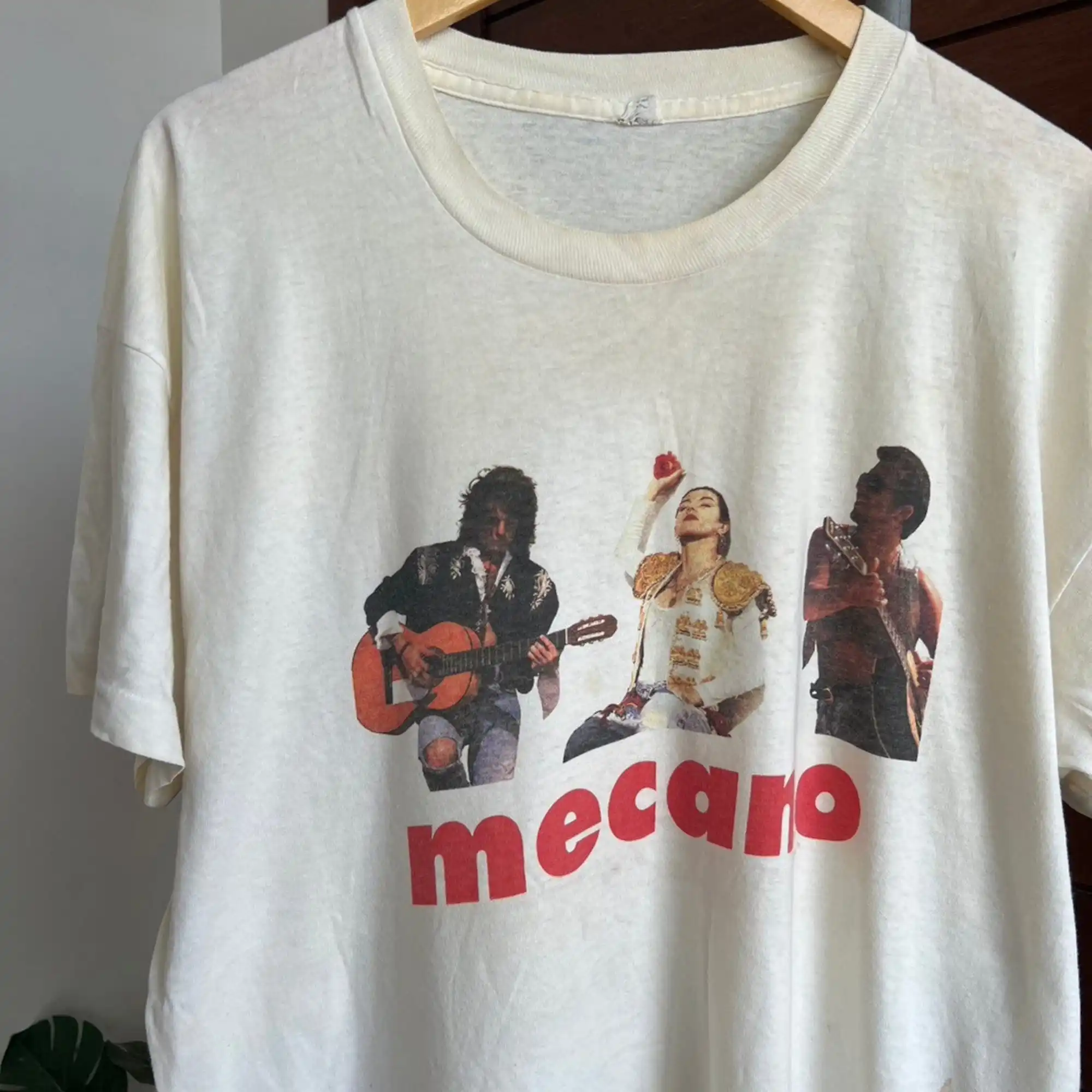 Vintage 1992's Mecano Tour Shirt