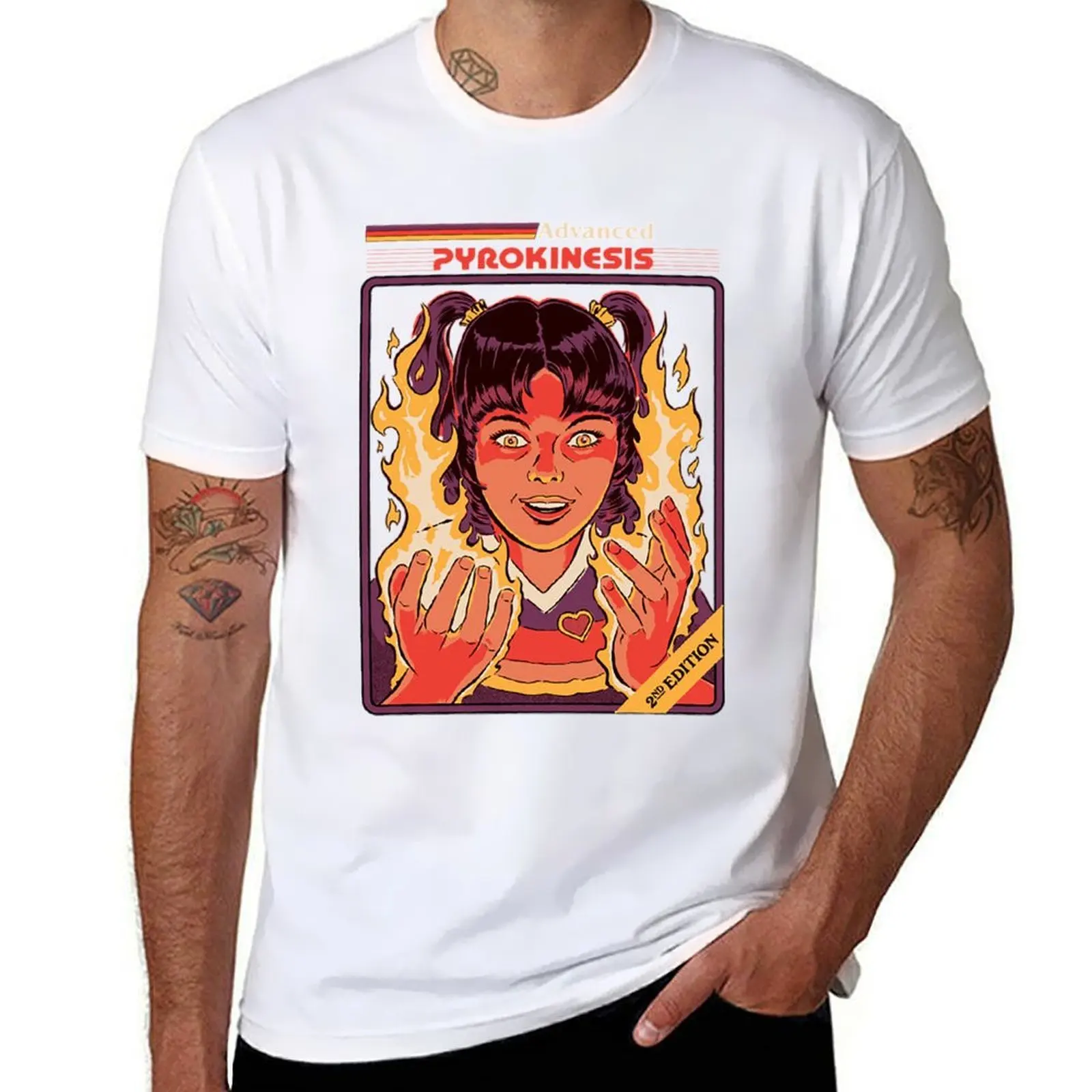 

Pyrokinesis T-Shirt Holiday Party T-Shirt for Men
