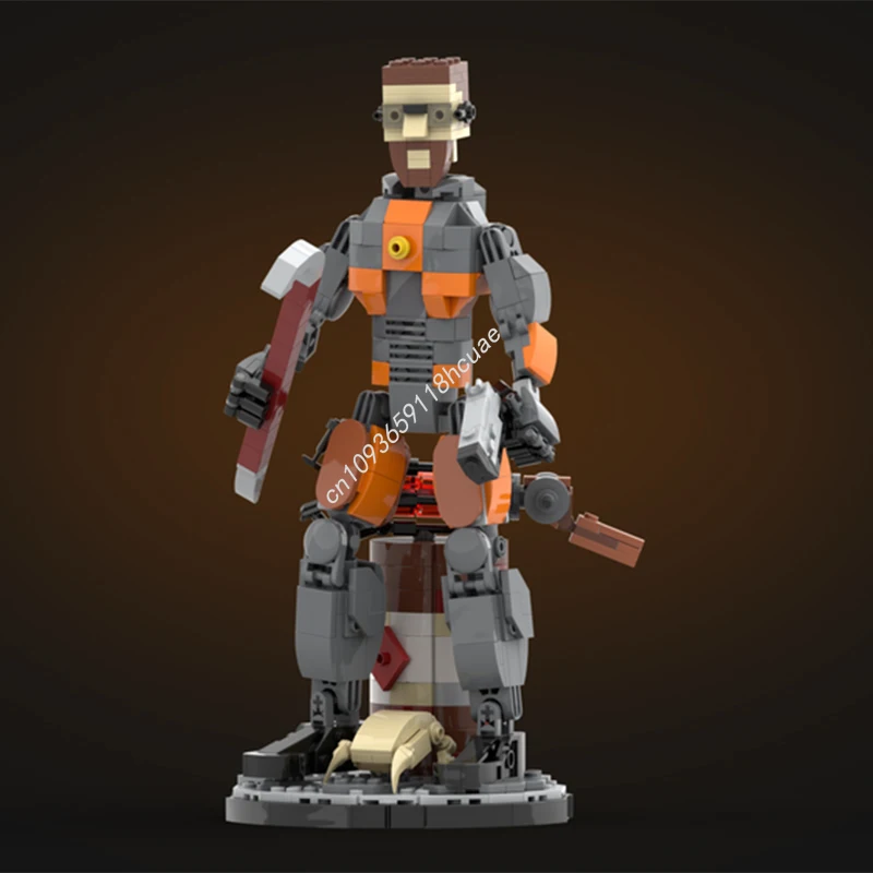 

586 шт. MOC Gordon Freeman Halfes-Life 2 nan Строительные блоки Рождественский подарок Неограниченное количество творчества DIY Идеально подходит для индивидуальных строителей