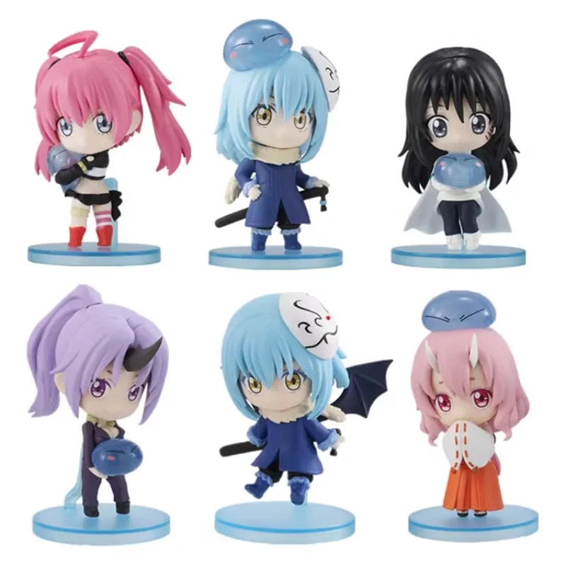 BANDAI Regarding My Reincarnation Into Slime Milim Nava Shion Keepsake Nendoroidos Pendant Cute Holiday Gifts Figure Model Toys