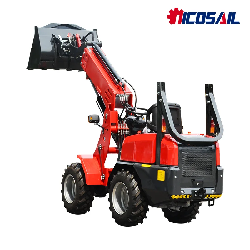 KZL918 Compact Telescopic Loader for Barn Cleaning Feed Transport CE In Stock