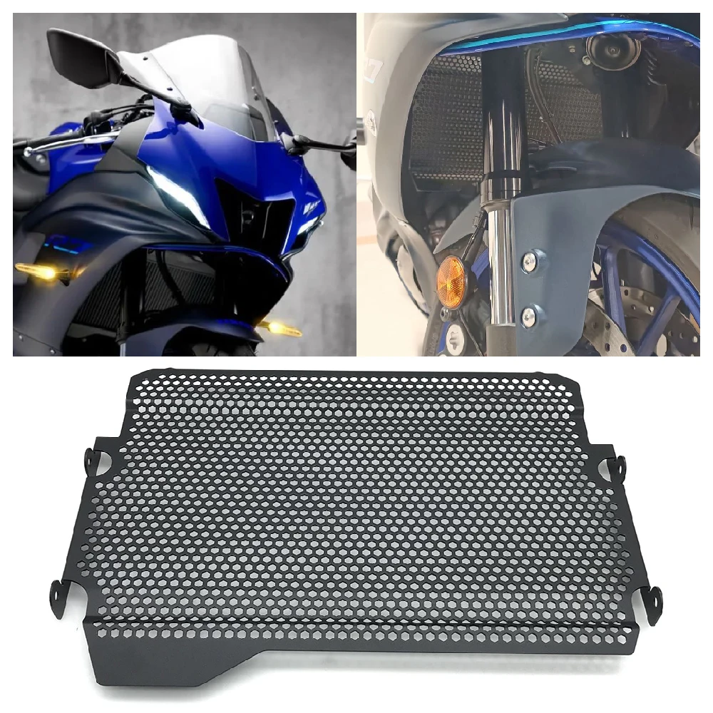 

Fits for Yamaha YZF R7 ABS YZFR7 YZF-R7 2022 2023 2024 2025 2026 Motorcycle Radiator Guard Grille Cover Front Cooler Protector