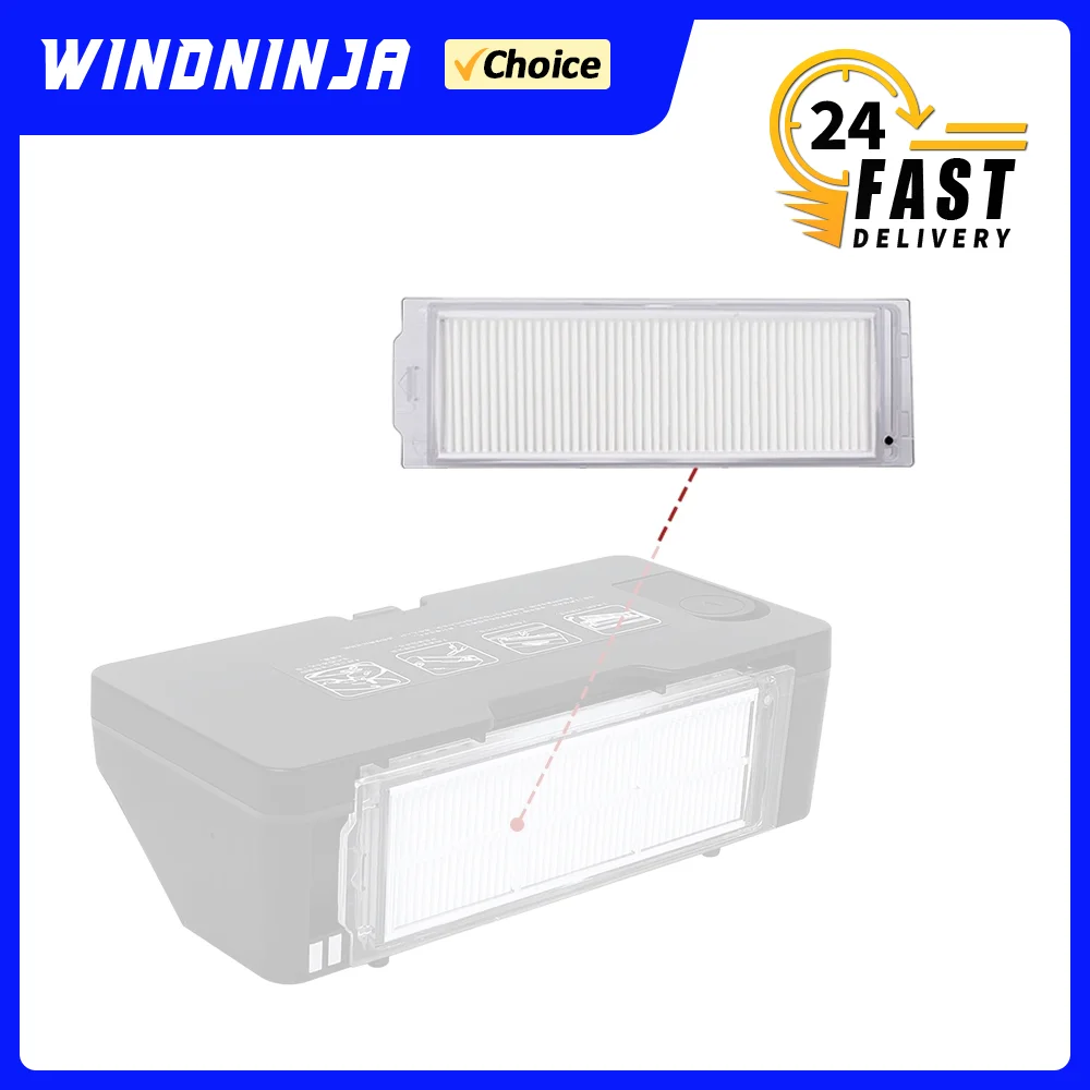 HEPA-Filter für Xiaomi S10 Mijia 3C/Mop P/Mop 2S/Pro STYTJ02YM/XMSTJQR2S für Viomi V2PRO/V3/SE Langlebiges Roboterreiniger-Zubehör