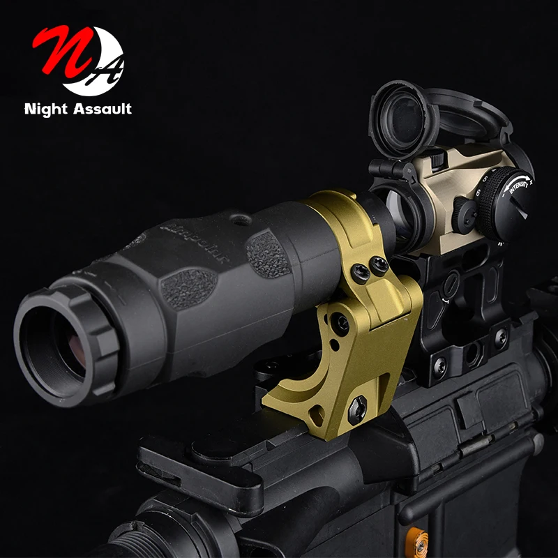 Airsoft Fast Mount FTC CNC Uni per Aim Magnifier Point Red Dot Sight Scope caccia Gun cannocchiale mirino Fit 20mm binario di guida