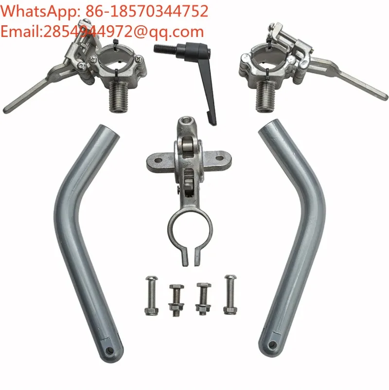 Quick Disconnect Towing Connector for Sport Wheelchair Electric Drive Head Hitch Disabled Mobility Accessory