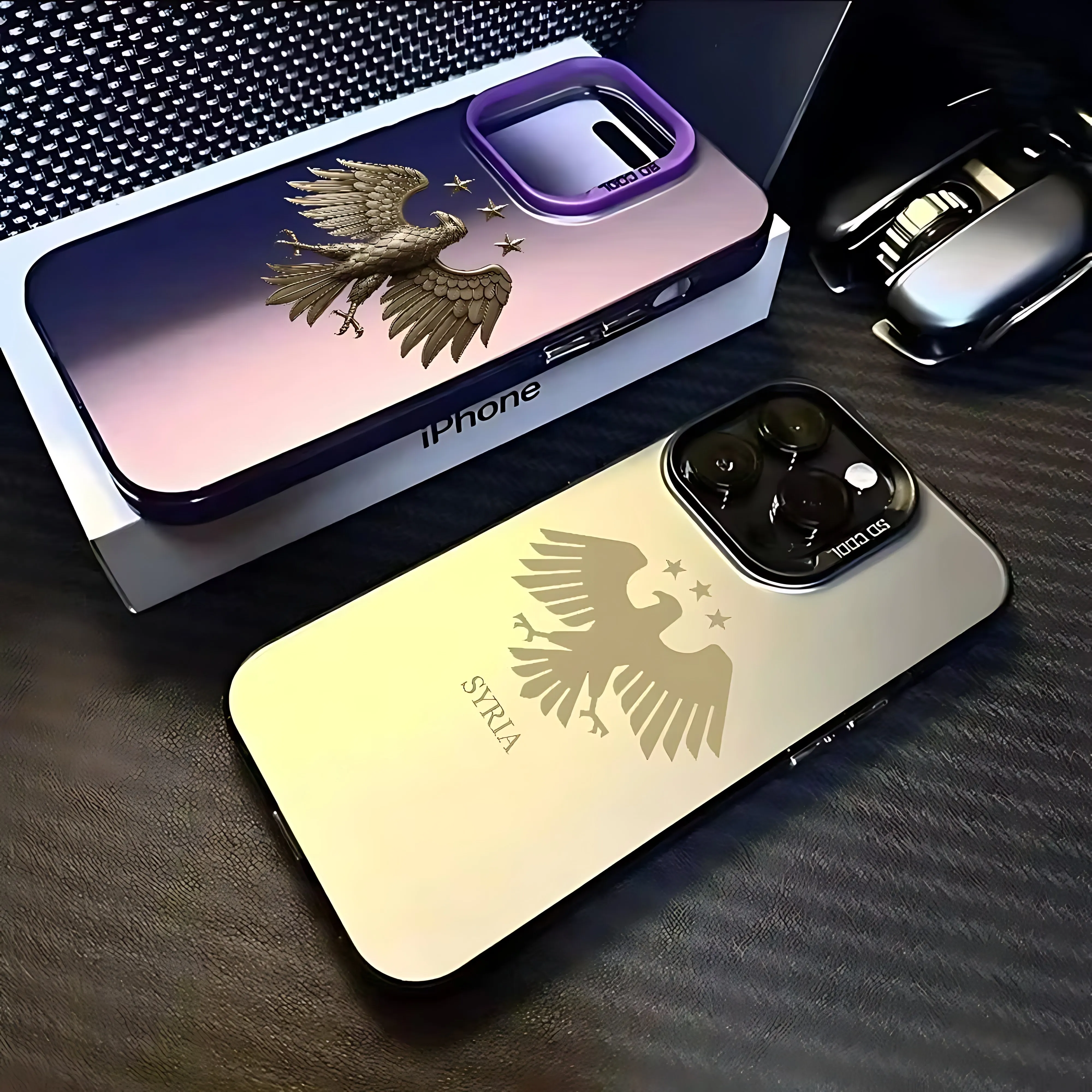 Чехол для телефона с логотипом Сирийской Арабской Республики для iPhone 17, 16e, 16, 15, 14, 13, 12, 11 mini, Pro, Max, X, XR, XSMAX, 8, 7, Air, Plus, противоударный чехол