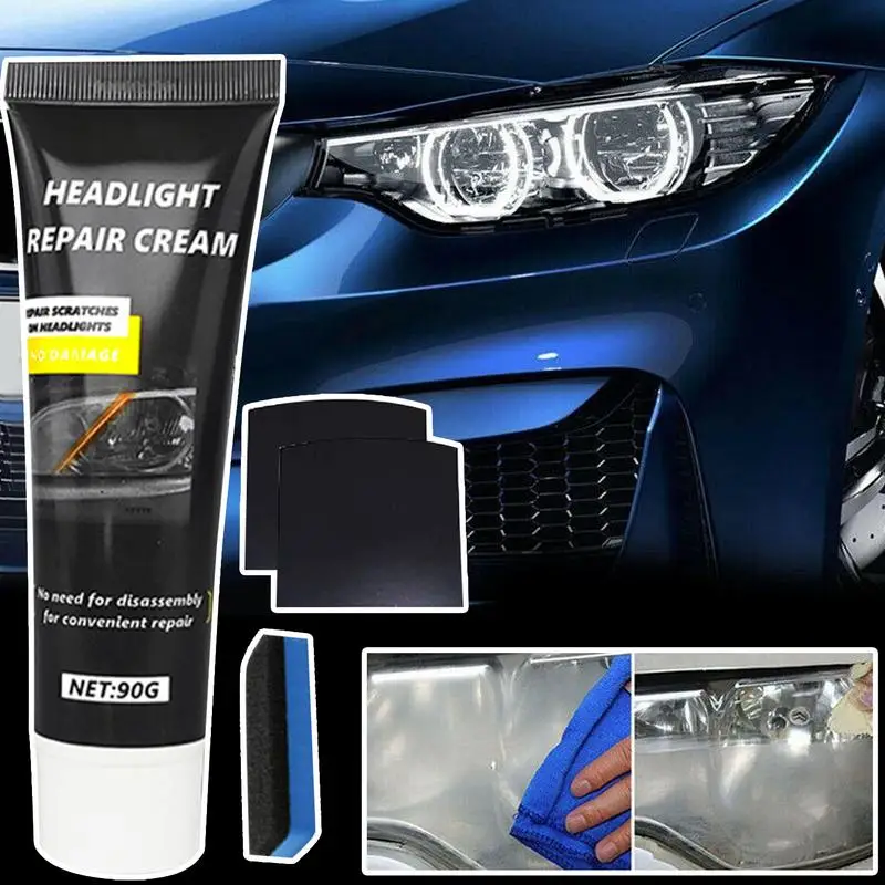 

Car Headlight Repair Fluid Headlamp Repair Cleaning Agent Auto Maintenance Liquid Remove Scratches Cloudiness