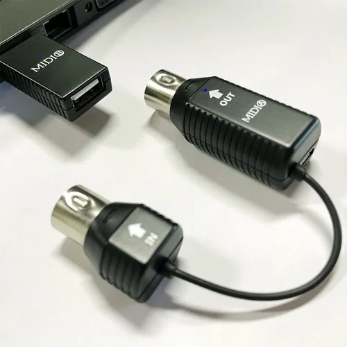 Sistema MIDI inalámbrico m-vave, adaptador Bluetooth de 5 pines DIN, en lugar de Cable MIDI para teclado de Piano, Android,ios