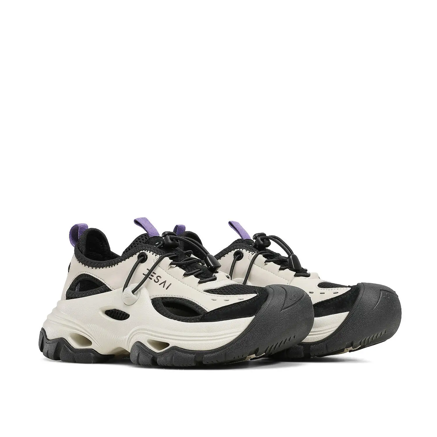 Desai Versatile Breathable Retro Shock Absorbing Casual Trendy Breathable Non-slip Chunky Sneakers DS76528