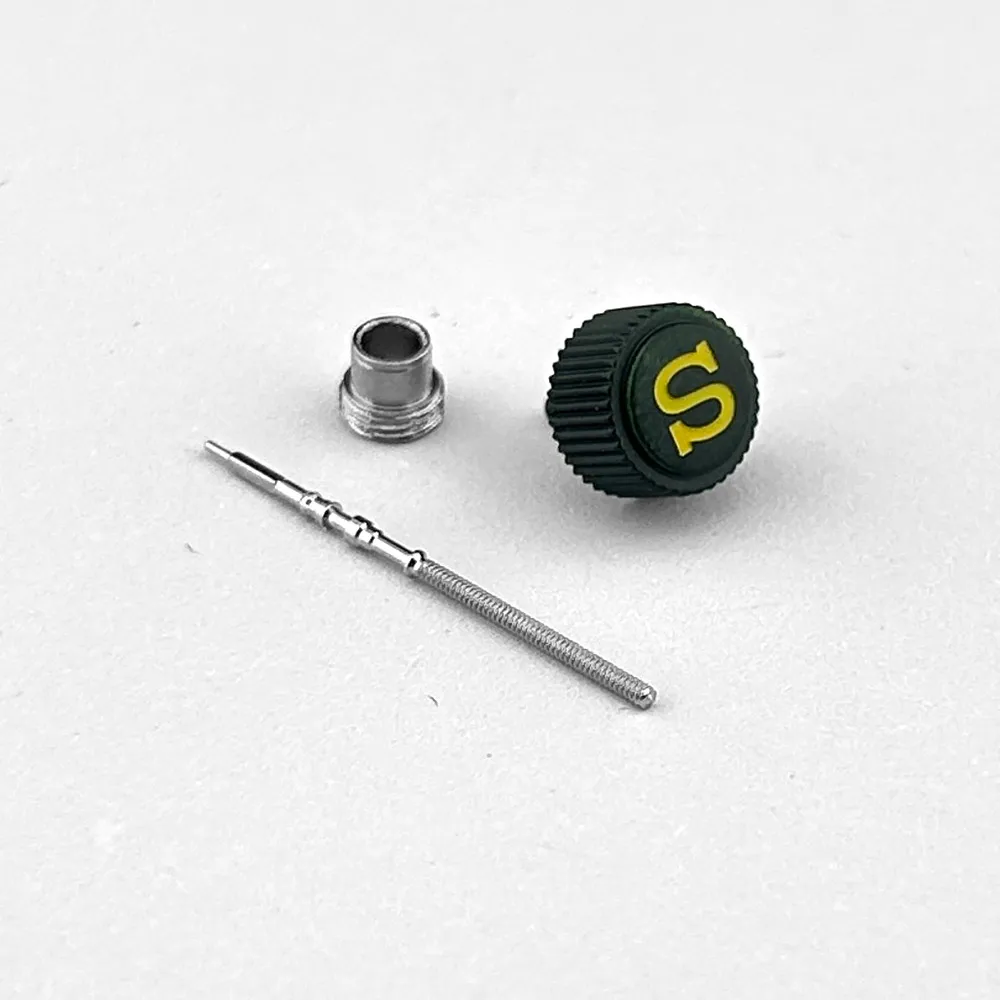 Einschraubbares GMT-Tauchergehäuse, silberne Krone, Ersatz-Uhrenkrone, keine „S“-Gravur und mit eingraviertem „S“, passend für NH34 NH35 NH36 Uhrwerke. – Detail 24