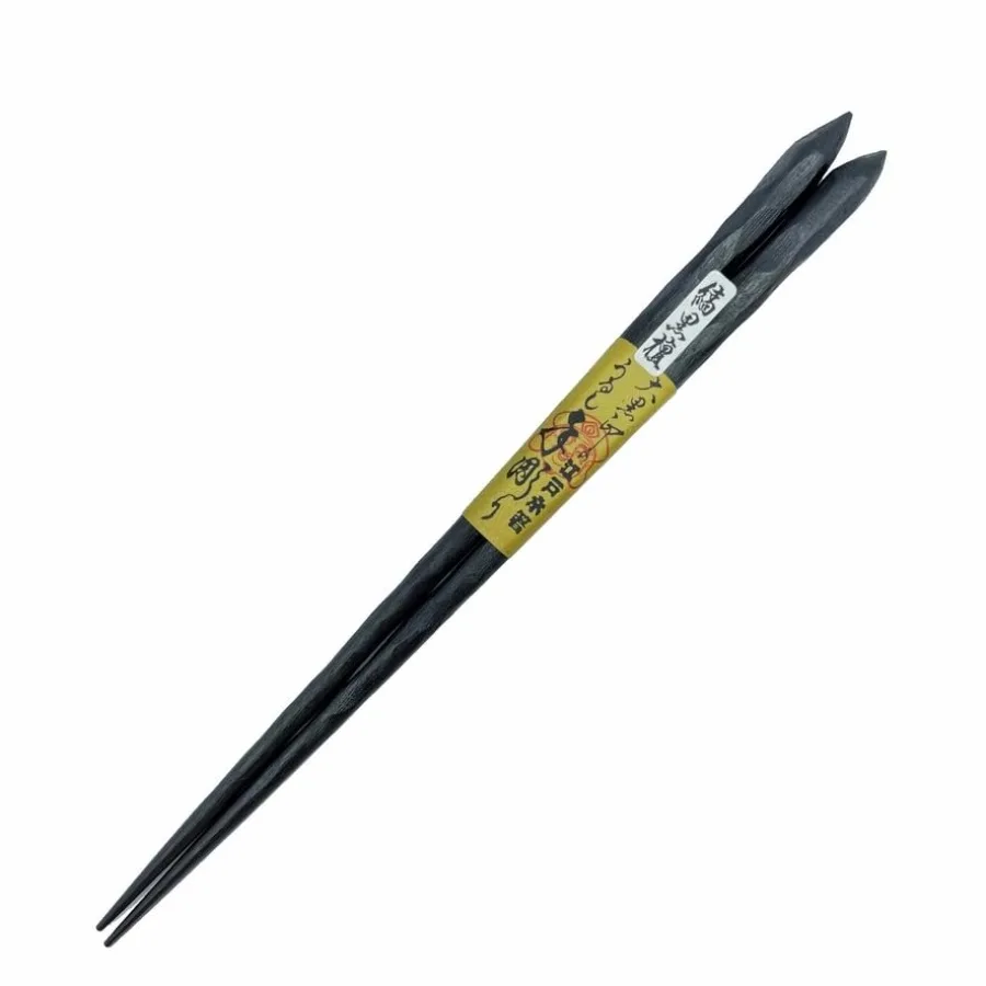 

Japanese Hand-Carved Chopsticks Premium Durable Reusable 1 Pair Made in Japan 23.5cm 9.25in