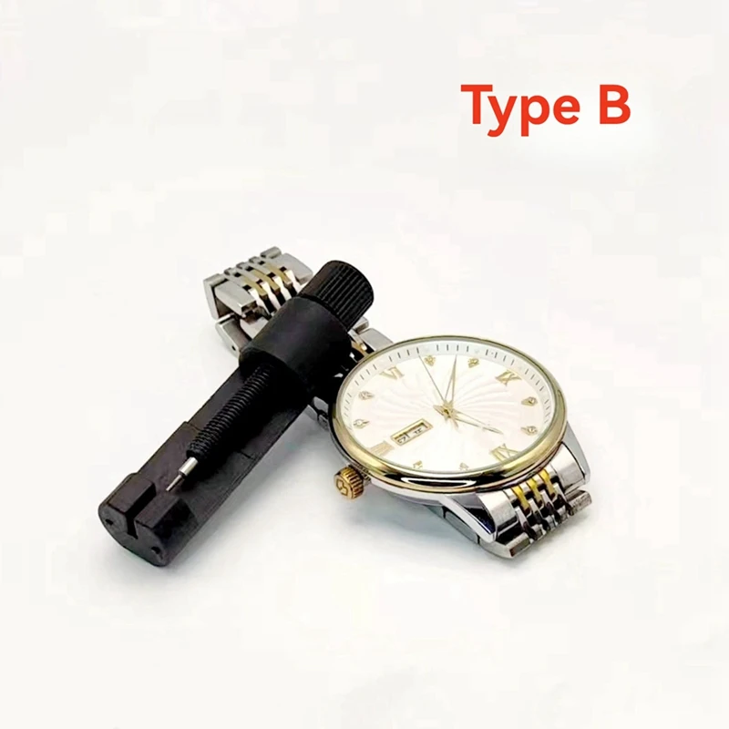 Watch Band Link Adjust Slit Strap Bracelet Chain With Replacement Pins Remover Adjuster Repair Tool Kit