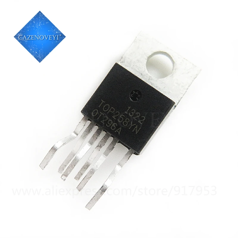 4pcs/lot TOP258YN TOP258 TO220-6 AC / DC converter Off-Line Switcher IC 148W New original In Stock