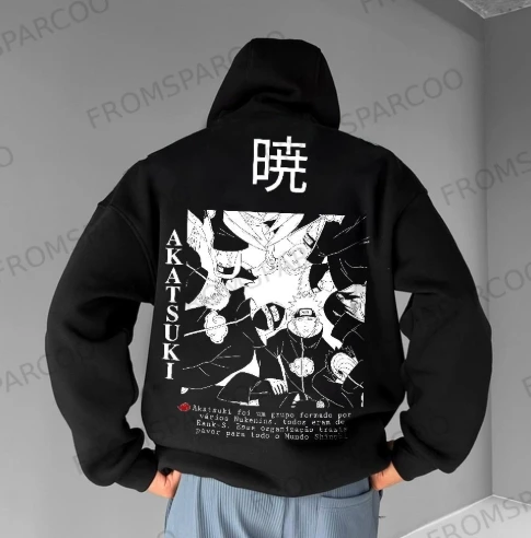 

2025 New Trend Fire Forbearance Hooded Sweater Men's and Women's Same Autumn and Winter Hokage Printing Loose